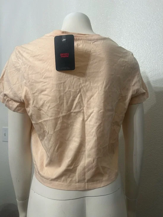 Levi's Blush Daisy Crop Tee - Picture 3 of 3